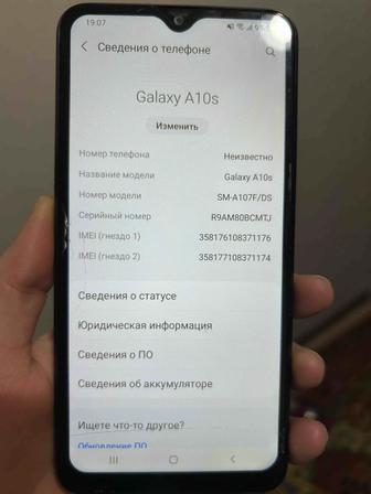 Продам телефон Samsung Galaxy A10s