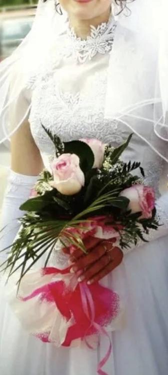 Свадебное платье 46р