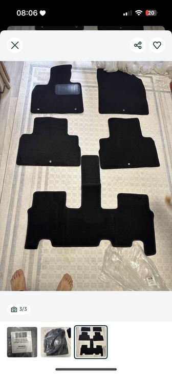 Продам коврики для салона Hyundai Palisade 7 мест новый