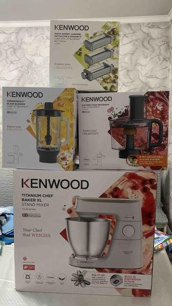 Кухонная машина Kenwood Titanium Chef Baker с насадками