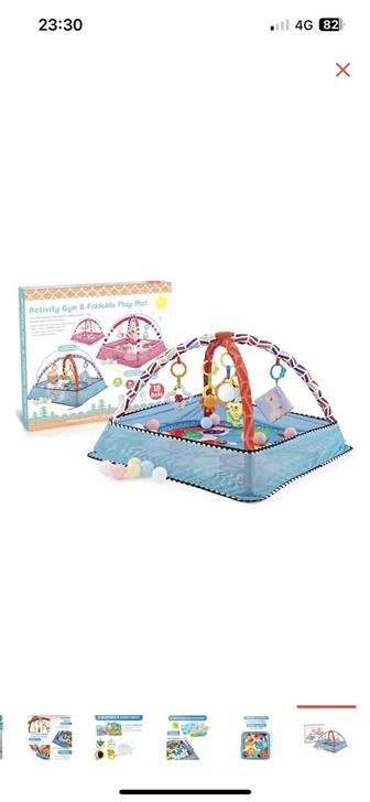 Продам игровой коврик-манеж