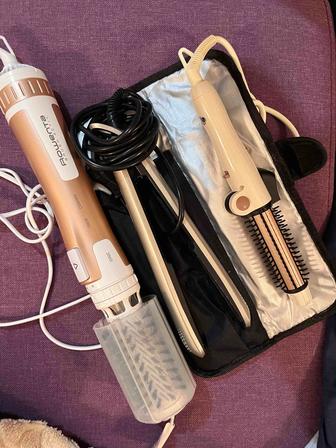 Rowenta фен щетка, утюжок и стайлер