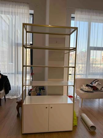 Стеллаж со шкафом