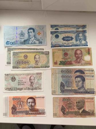 Купюры разных стран