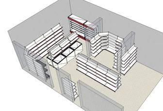 Стеллажи для магазина