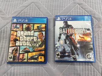 PS4-5 GTA V Battlefield 4