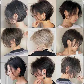 Стрижки корейские женские