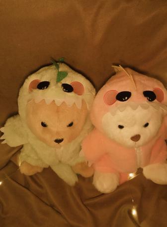 Мишки в костюмчиках плюшевые