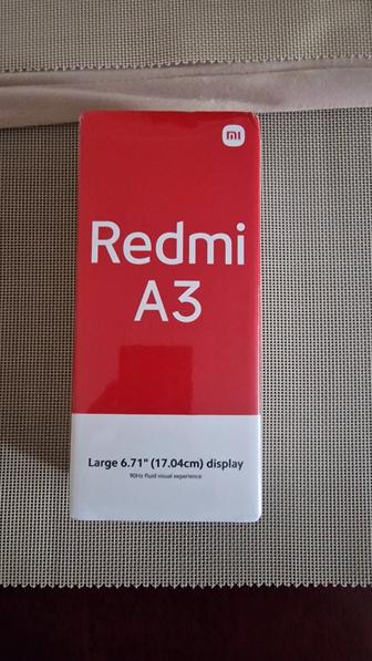 Продам новый запечатанный Redmi A3 4/128 гб