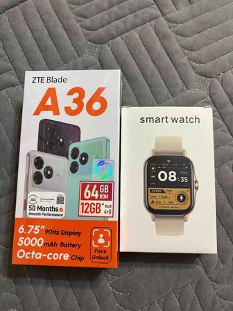 ZTE Blade A36 абсолютно новый, запечатанный!