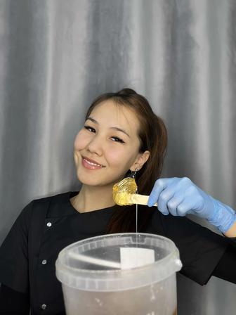 Депиляция (сахар-воск) без боли вросших волос