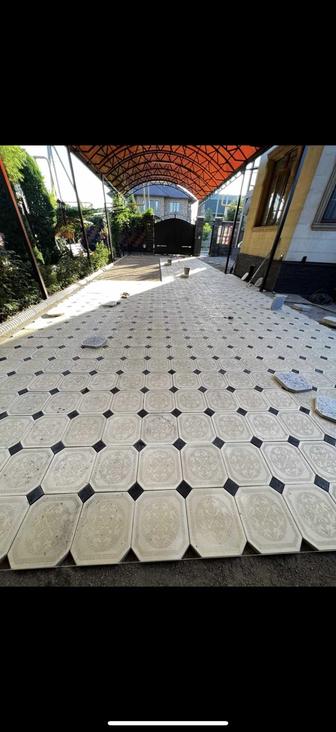 Укладка брусчатки