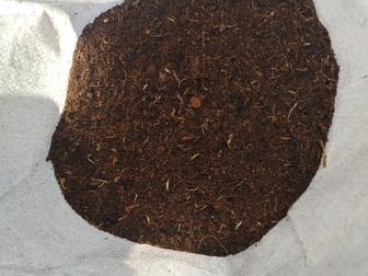 Перегной в мешках просеянный сеткой чистый готовый Высший сорт