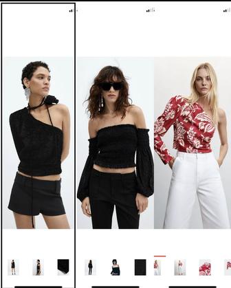 Продам 3 топа ZARA новые