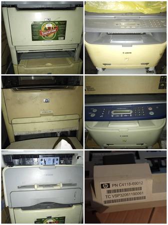 Продам принтеры б.у. на запчасти и картриджи новые и б.у.