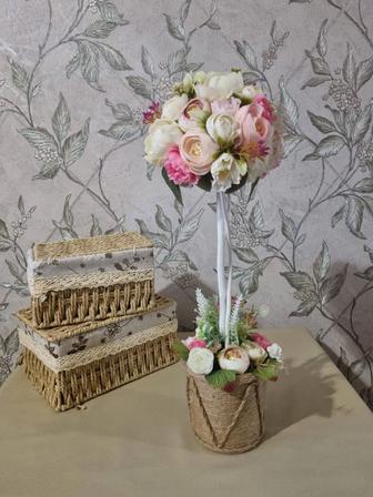 Цветочные композиции для интерьера. Handmade подарки