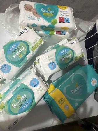 pampers салфетки детские