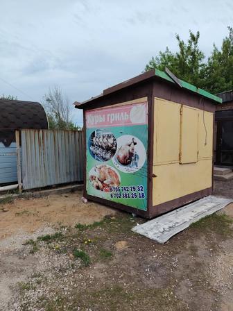 Киоск и гриль аппарат