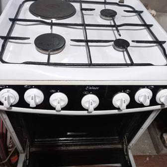 Продам бытовую газовую 4х конфорочную плиту Кайзер