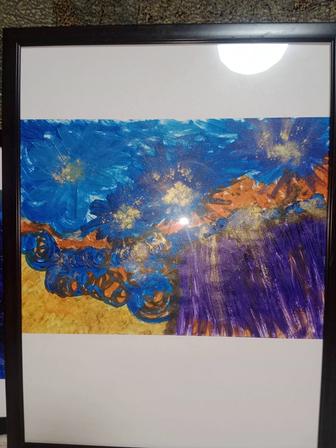 Картина абстракция