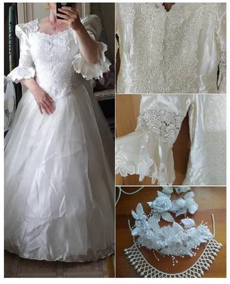 Платье свадебное р.42