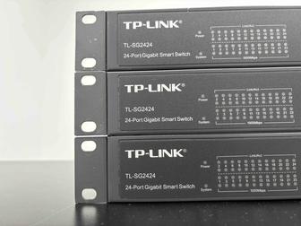 Gigabit управляемый коммутатор / свич D-Link 52 портов и TP-Link 24 порта