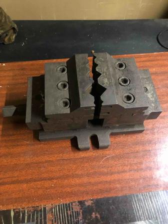 Тиски для сверловочных работ