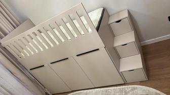 Продам детскую кровать 1.50 длина, 90 ширина