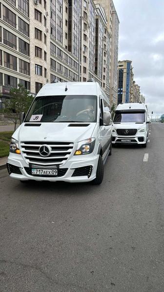 Аренда микроавтобуса Mercedes sprinter