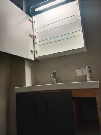 Шкаф раковина шкаф зеркало