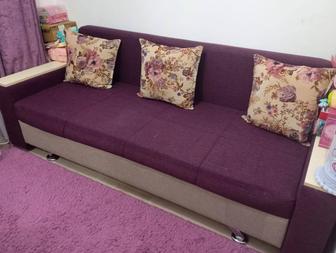 Срочно продам диван кровать со шкафом