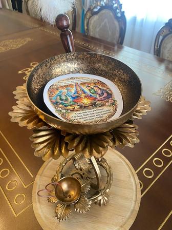 Казахский национальный набор для обряда отқа май құю