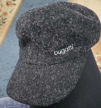 Оригинал брендовая кепка мужская теплая производство Италия Buggatti