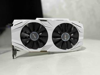 Nvidia GeForce GTX 1070 8GB ASUS белая игровая видеокарта