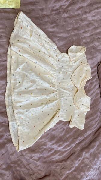 Муслиновое платье Toucan 80-86