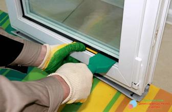 Замена стеклопакета ,разбитое стекло