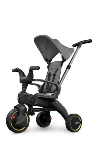 Трёхколёсный велосипед Doona Liki Trike S1 серый