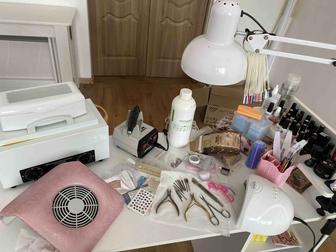 Все для маникюра лампа