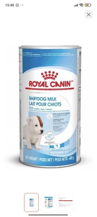 Заменитель сучьего молока для собак