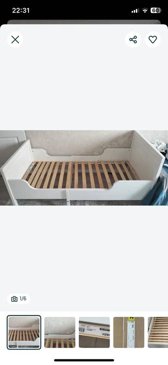 Продам подростковую кровать IKEA