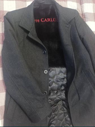 Продам оригинальное теплое пальто от Piere Carlos