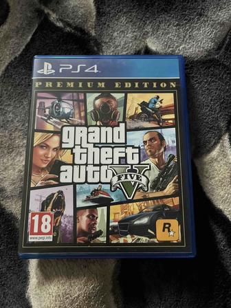 Игра на приставку PS 4 GTA 5