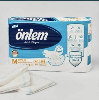 Памперсы для взрослых Onlem 2М 40 ПАЧЕК