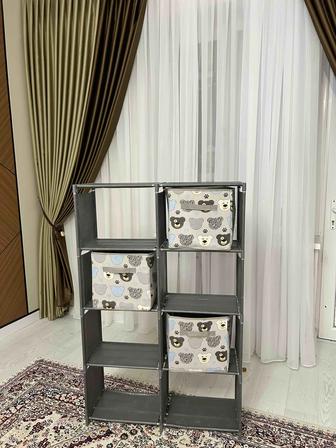 Продаю стеллаж вместе с ящиками