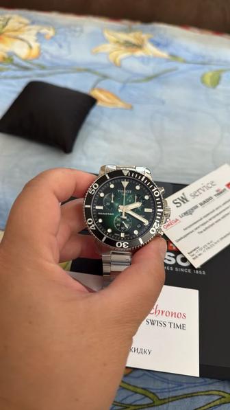 Продам тиссот seastar дайвер 30 бар