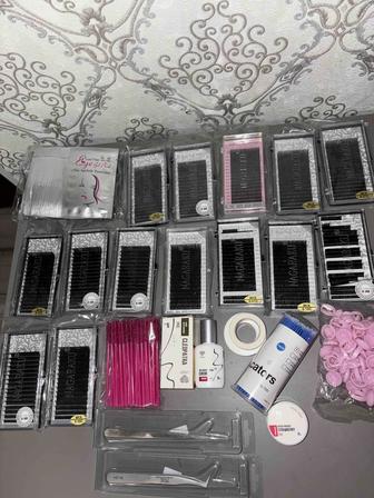 Наращивание ресниц материал