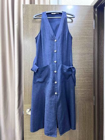 Льняное платье от ZARA