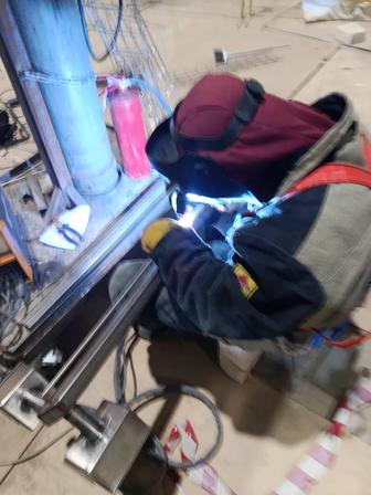 Сварочный монтажные . Кровельные работы