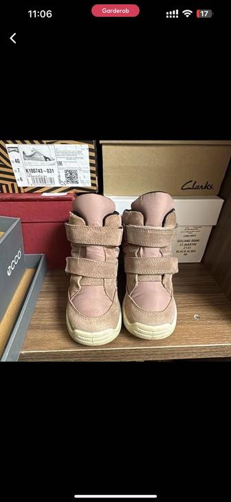 Зимняя обувь ecco состояние отличное