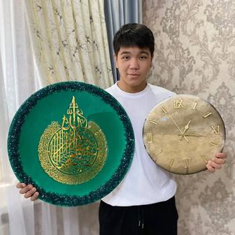 Изделия из гипса и эпоксидный смолы